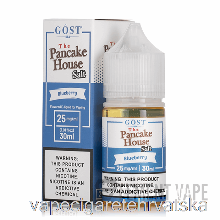 Vape Hrvatska Soli Borovnica - Palačinkarnica - Gost Vapor - 30ml 25mg